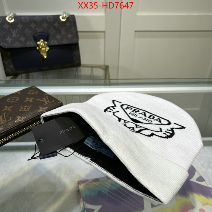 Cap (Hat)-Prada cheap replica designer ID: HD7647 $: 35USD