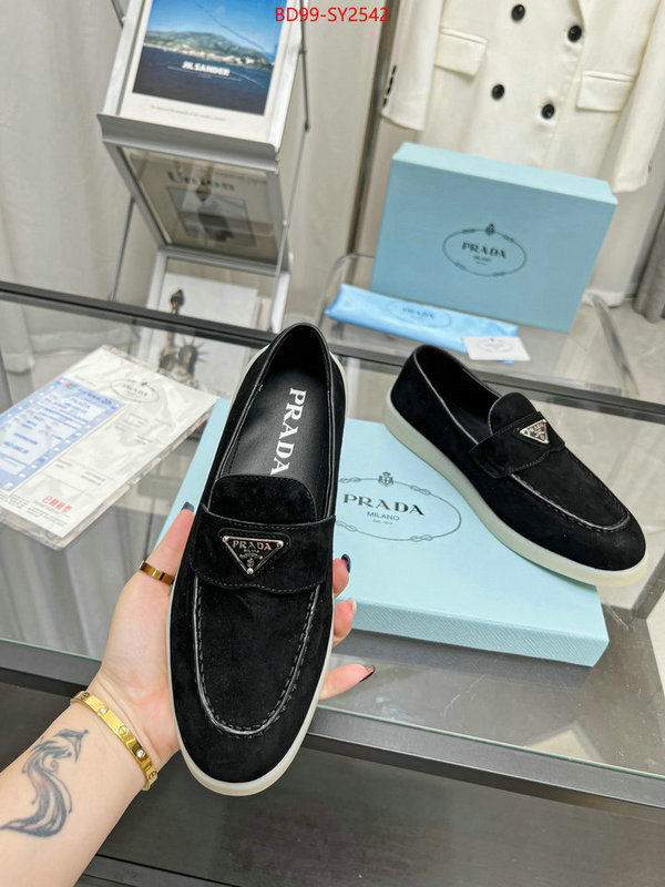 Women Shoes-Prada 2023 aaaaa replica 1st copy ID: SY2542 $: 99USD