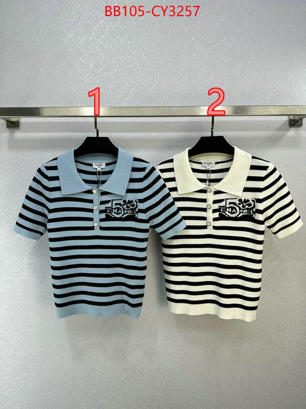 Clothing-Chanel for sale online ID: CY3257 $: 105USD