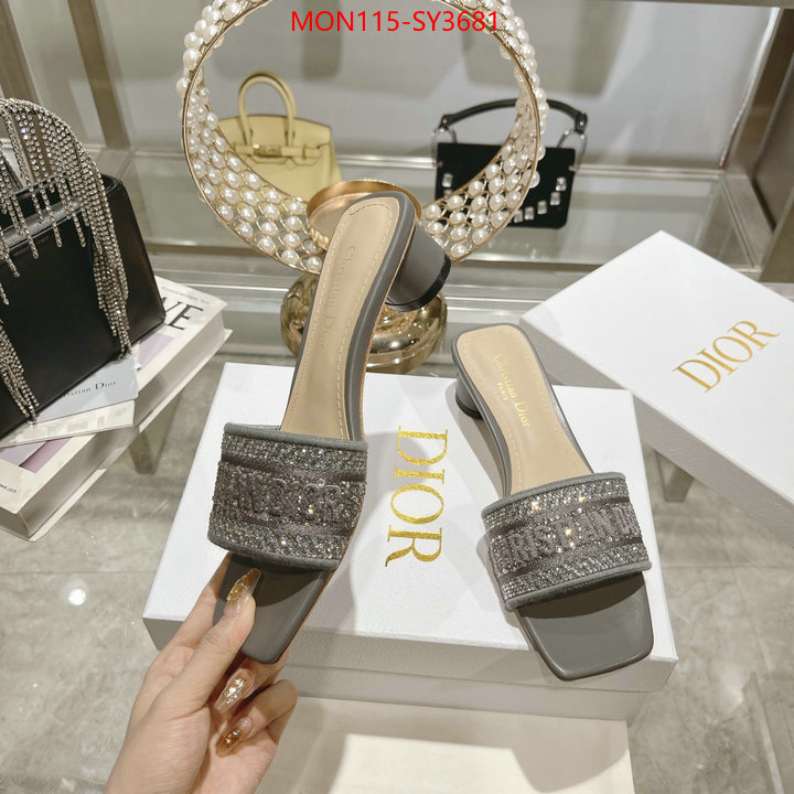 Women Shoes-Dior where should i buy to receive ID: SY3681 $: 115USD