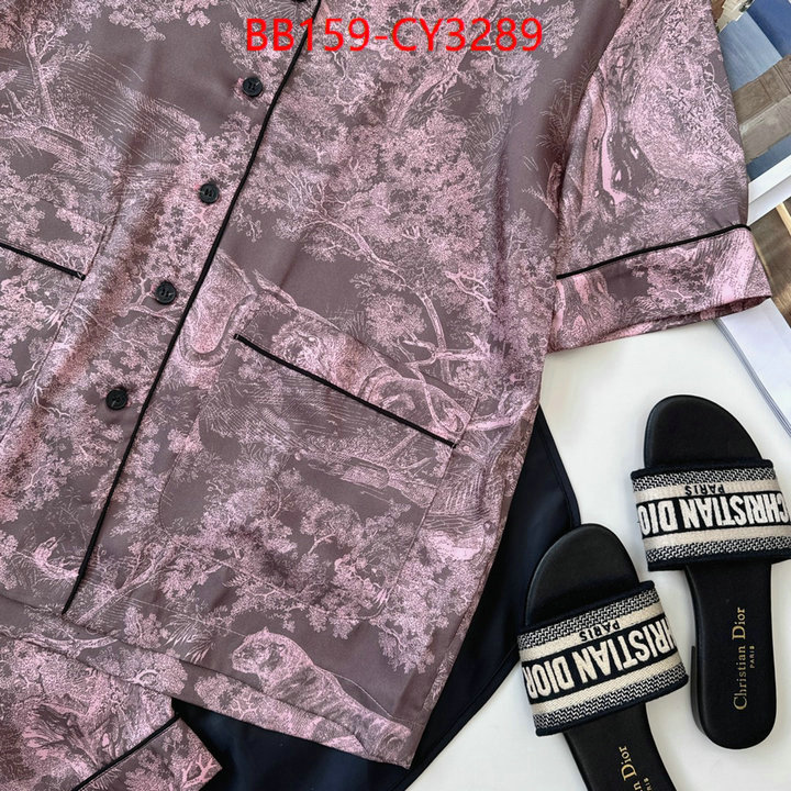 Clothing-Dior high quality aaaaa replica ID: CY3289 $: 159USD