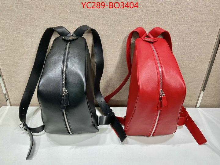 Prada Bags (TOP)-Backpack- where should i buy replica ID: BO3404 $: 289USD