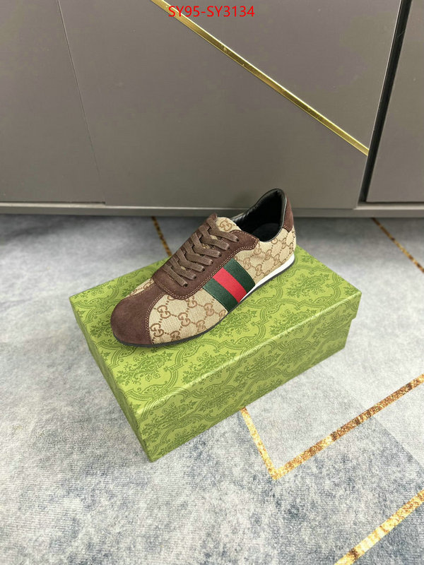 Men Shoes-Gucci what is aaaaa quality ID: SY3134 $: 95USD