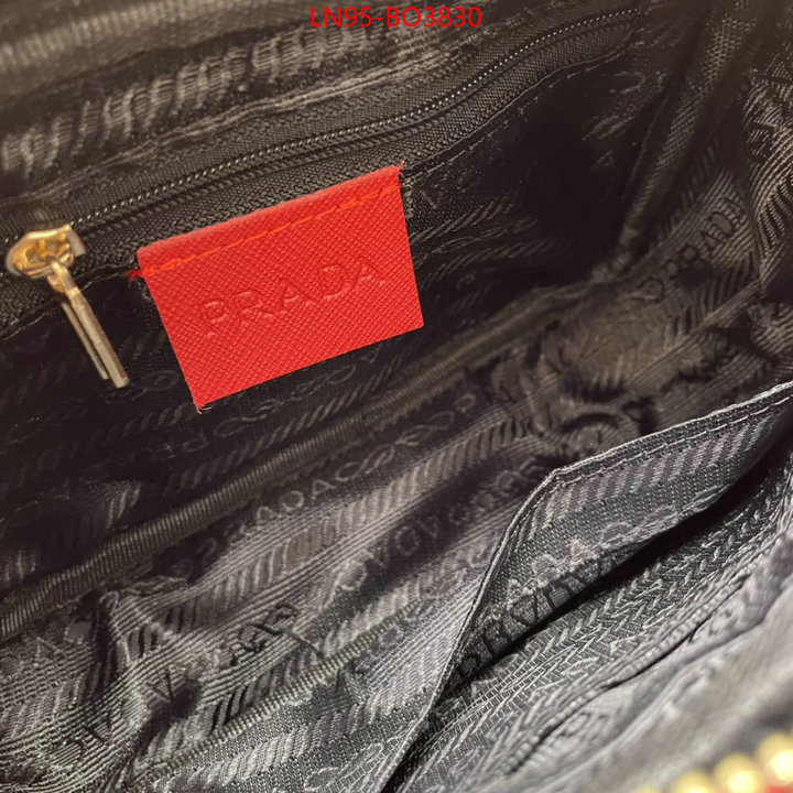 Prada Bags (4A)-Diagonal- top quality designer replica ID: BO3830 $: 95USD