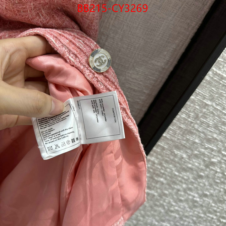 Clothing-Chanel replicas ID: CY3269 $: 215USD