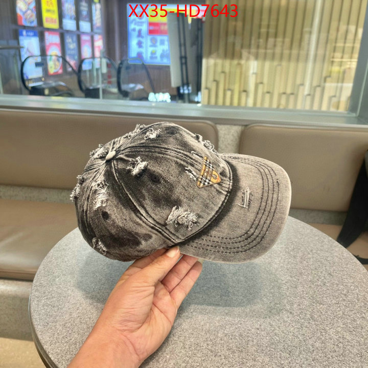 Cap (Hat)-Prada fashion designer ID: HD7643 $: 35USD