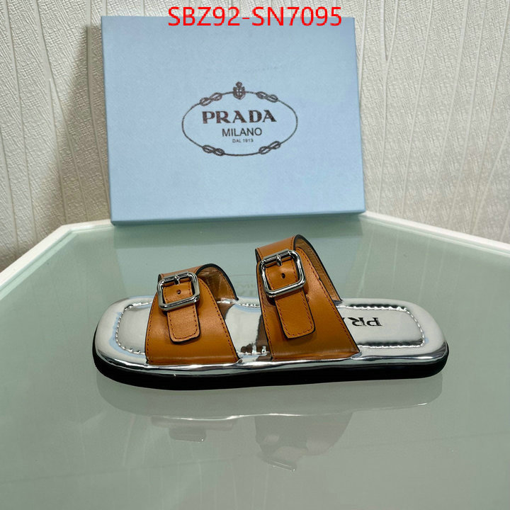 Women Shoes-Prada designer high replica ID: SN7095 $: 92USD