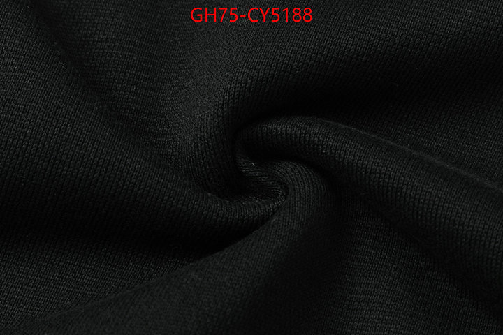 Clothing-Gucci from china ID: CY5188 $: 75USD