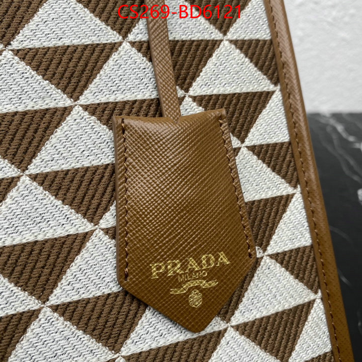 Prada Bags (TOP)-Handbag- what are the best replica ID: BD6121 $: 269USD