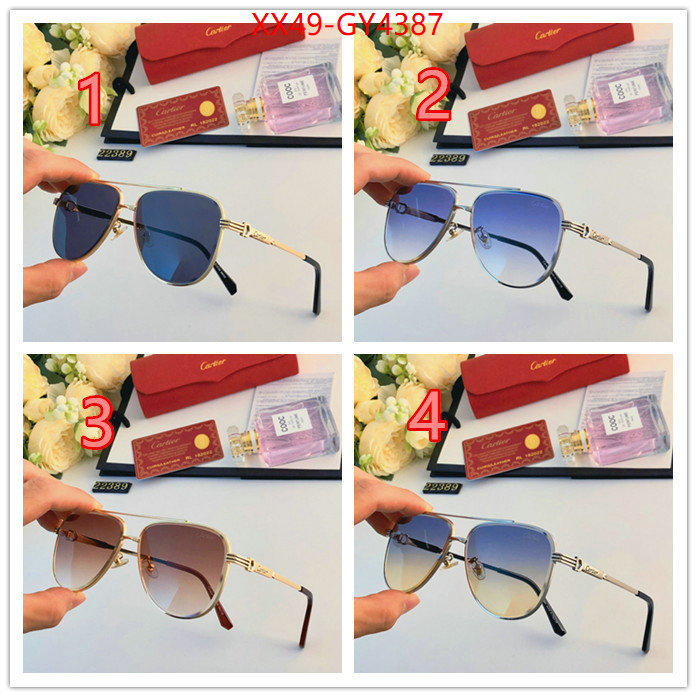 Glasses-Cartier where can i buy the best 1:1 original ID: GY4387 $: 49USD