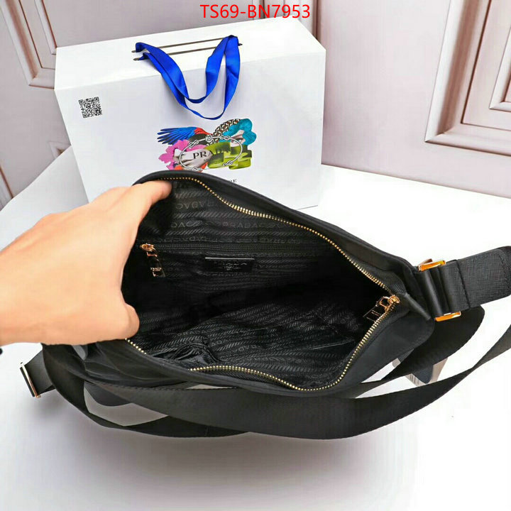 Prada Bags (4A)-Handbag- what's best ID: BN7953 $: 69USD