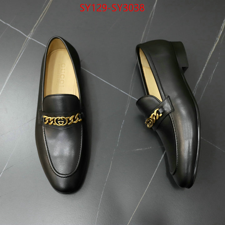 Men Shoes-Gucci replica aaaaa designer ID: SY3038 $: 129USD