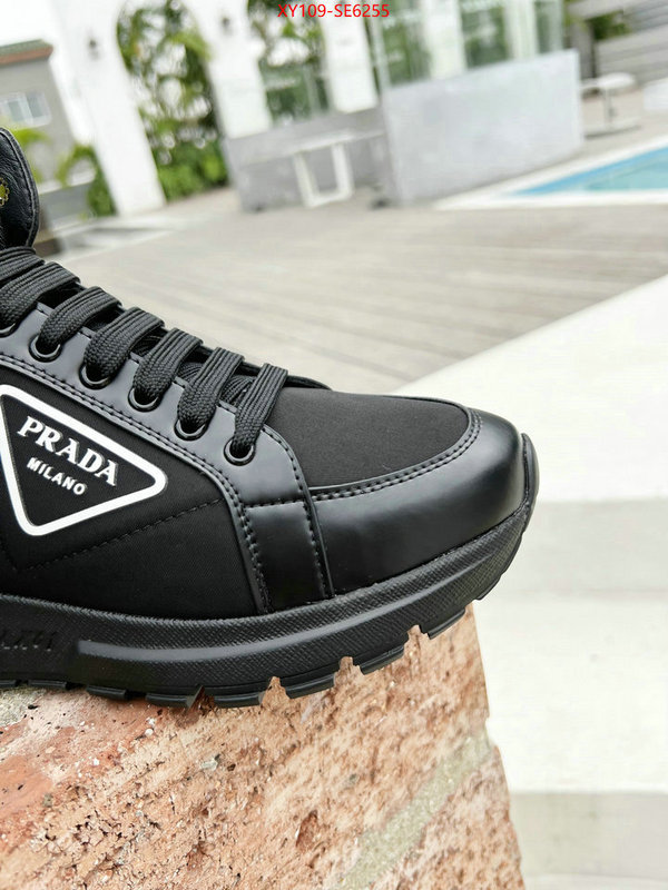 Men shoes-Prada 1:1 clone ID: SE6255 $: 109USD