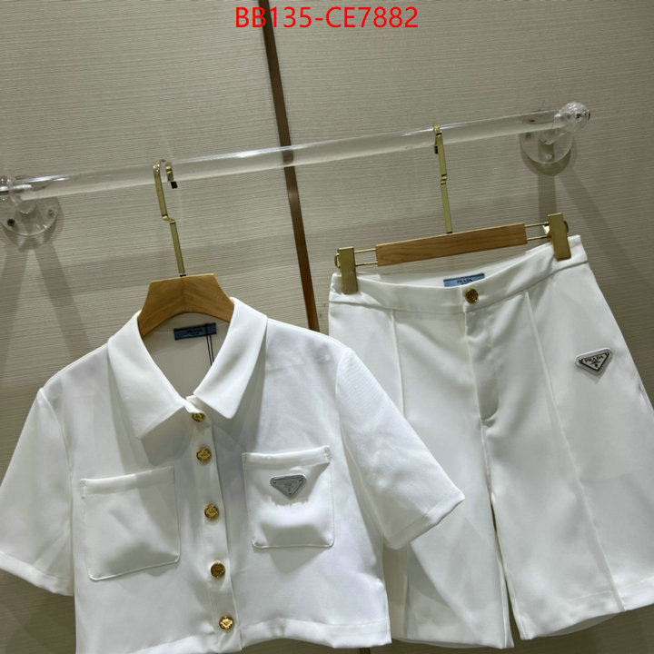 Clothing-Prada is it ok to buy replica ID: CE7882 $: 135USD