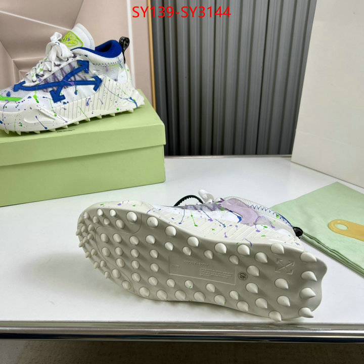 Men Shoes-Offwhite replica aaaaa designer ID: SY3144 $: 139USD