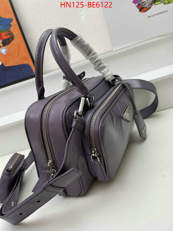 Prada Bags (4A)-Handbag- replica online ID: BE6122 $: 125USD