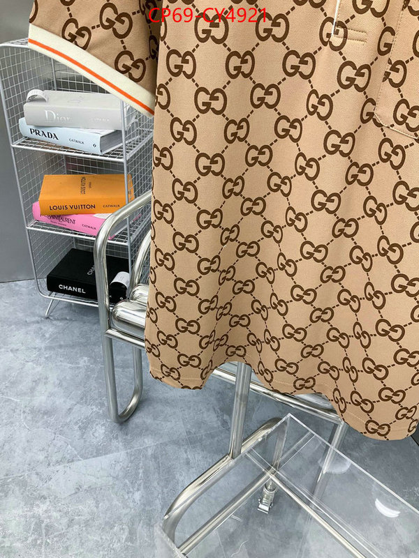 Clothing-Gucci the quality replica ID: CY4921 $: 69USD