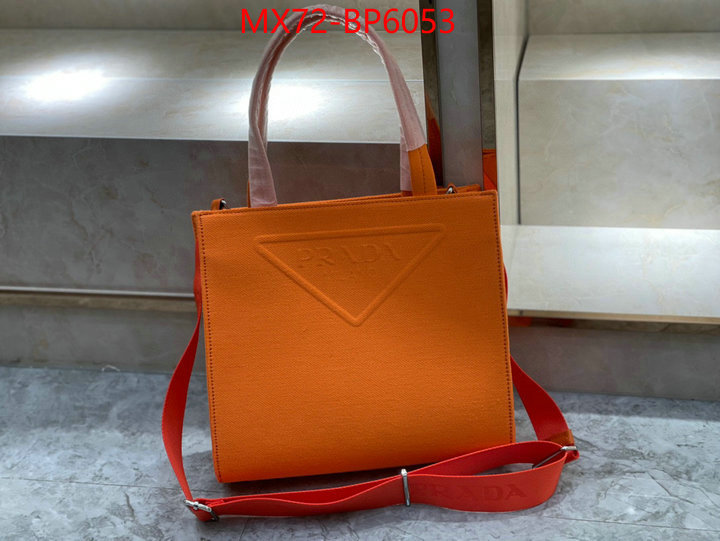 Prada Bags (4A)-Handbag- counter quality ID: BP6053 $: 72USD