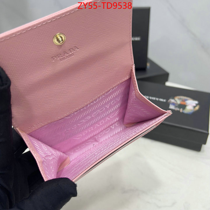 Prada Bags (4A)-Wallet first copy ID: TD9538 $: 55USD