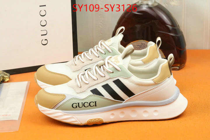 Men Shoes-Gucci luxury cheap ID: SY3126 $: 109USD