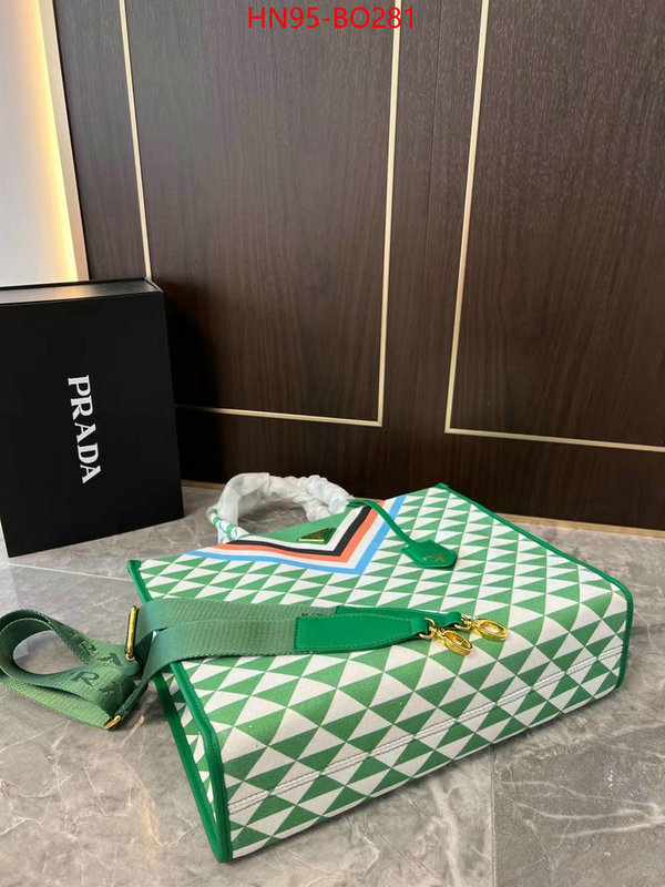 Prada Bags (4A)-Handbag- high quality perfect ID: BO281 $: 95USD