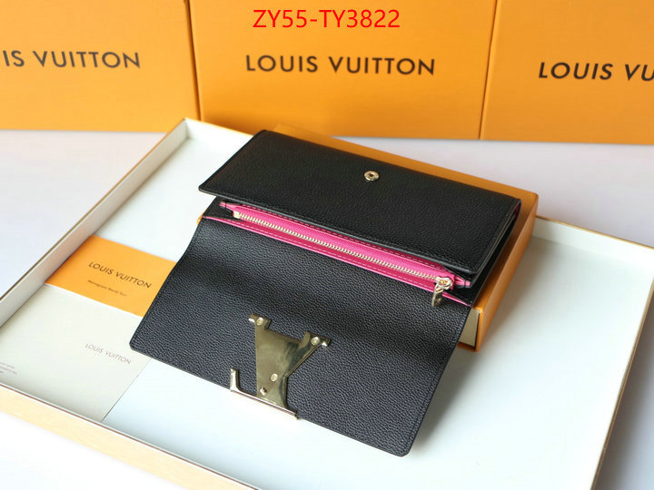 LV Bags(4A)-Wallet buying replica ID: TY3822 $: 55USD