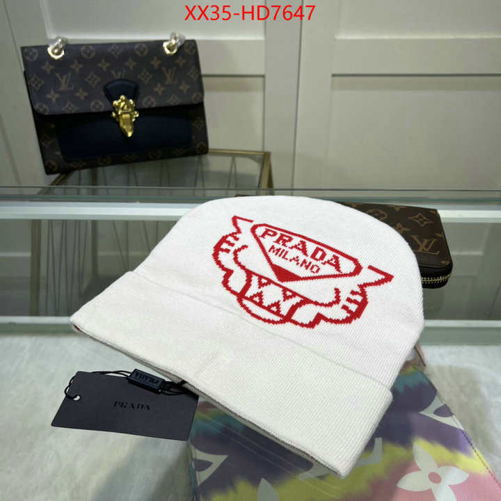 Cap (Hat)-Prada cheap replica designer ID: HD7647 $: 35USD