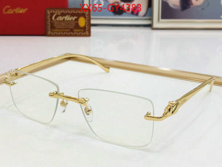 Glasses-Cartier supplier in china ID: GY4383 $: 65USD