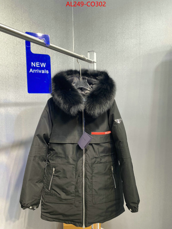 Down jacket Women-Prada practical and versatile replica designer ID: CO302 $: 249USD