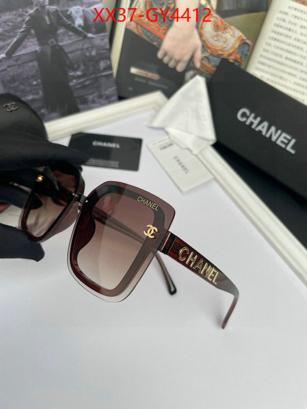 Glasses-Chanel is it illegal to buy dupe ID: GY4412 $: 37USD