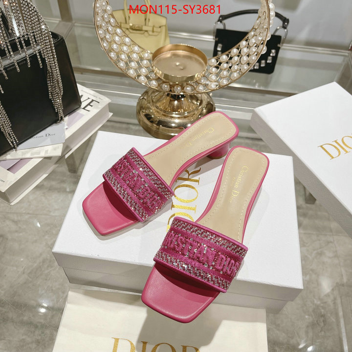 Women Shoes-Dior where should i buy to receive ID: SY3681 $: 115USD