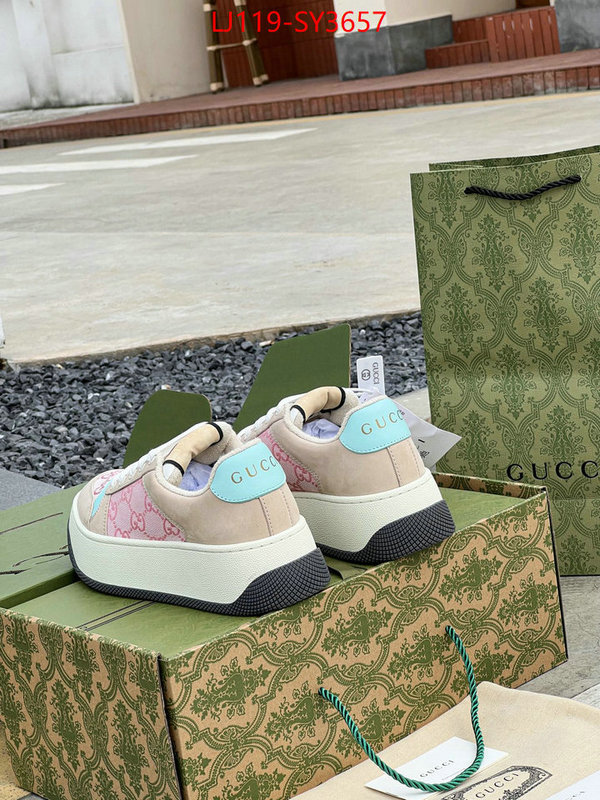 Women Shoes-Gucci how to buy replica shop ID: SY3657 $: 119USD