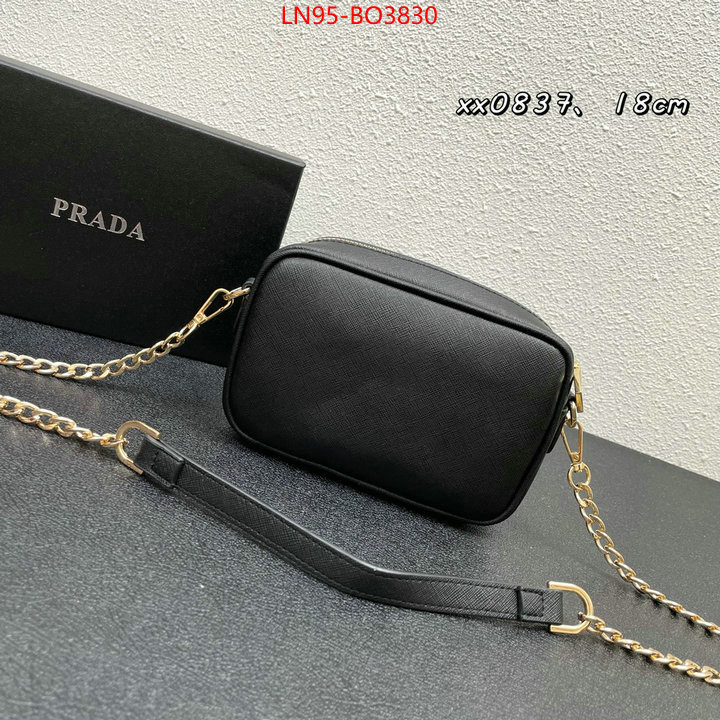 Prada Bags (4A)-Diagonal- top quality designer replica ID: BO3830 $: 95USD