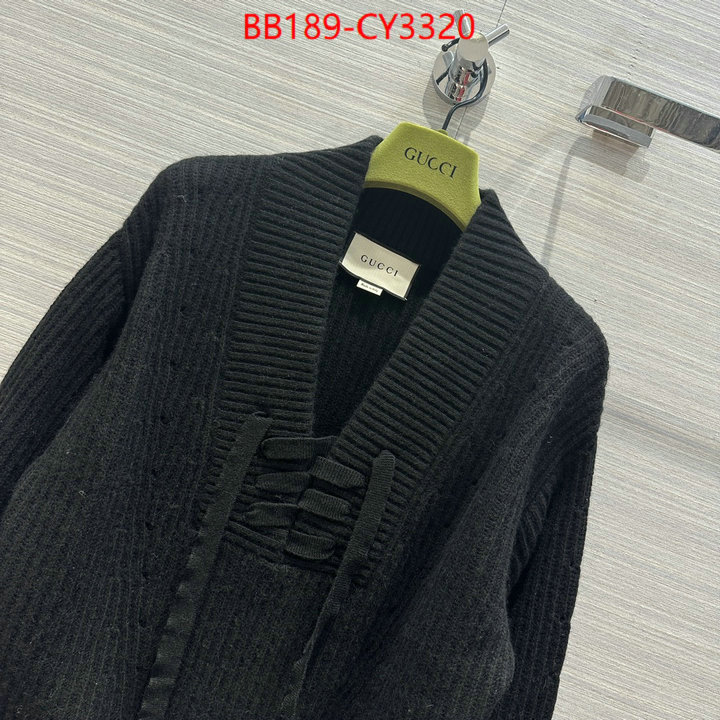 Clothing-Gucci replica aaaaa+ designer ID: CY3320 $: 189USD