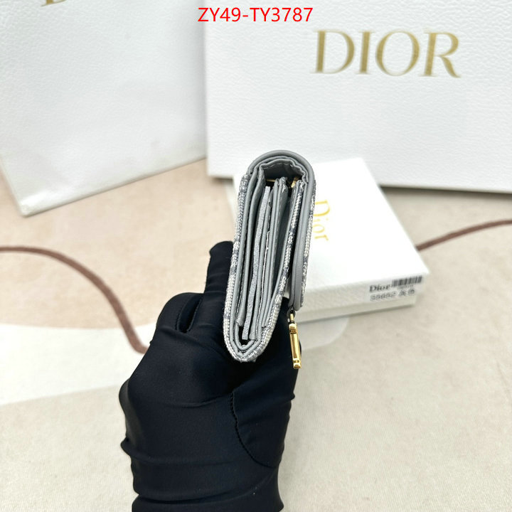 Dior Bags(4A)-Wallet- high quality replica ID: TY3787 $: 49USD