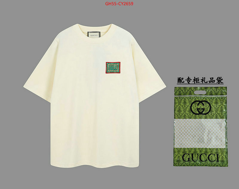 Clothing-Gucci best website for replica ID: CY2659 $: 55USD