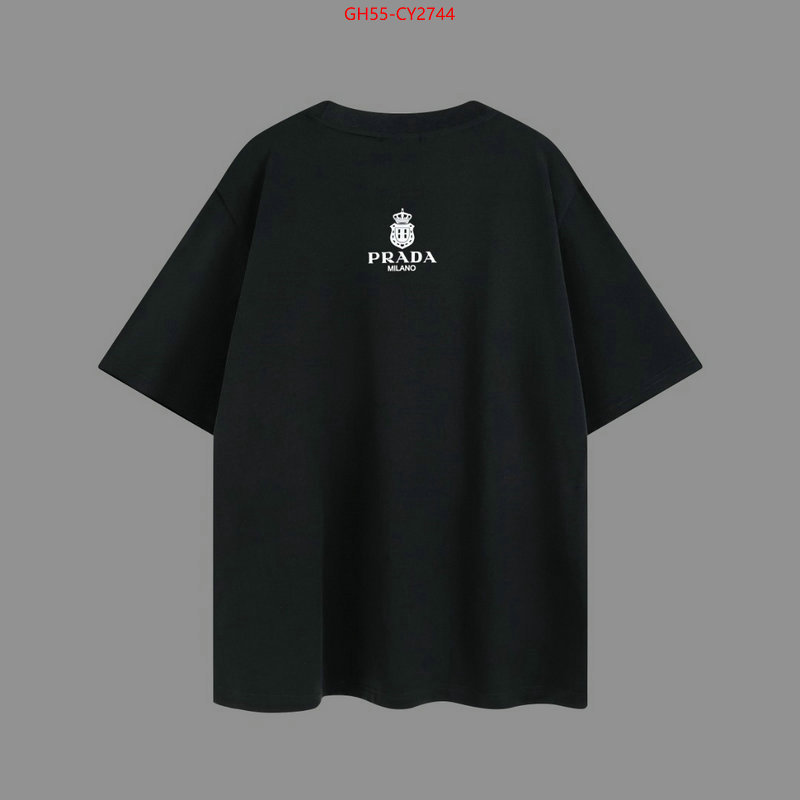 Clothing-Prada shop designer replica ID: CY2744 $: 55USD