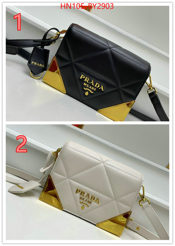 Prada Bags (4A)-Diagonal- new 2023 ID: BY2903 $: 105USD