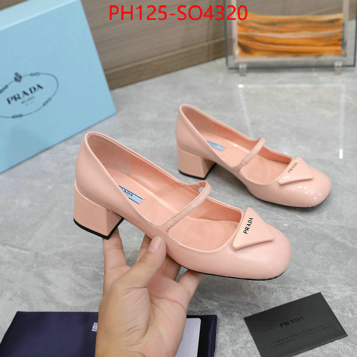 Women Shoes-Prada top quality fake ID: SO4320 $: 125USD