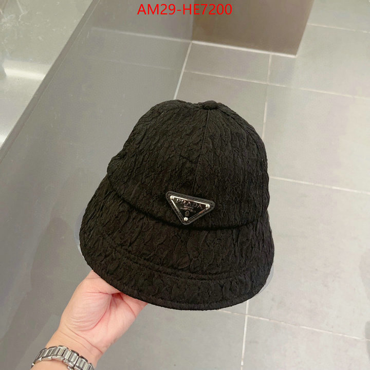 Cap (Hat)-Prada we curate the best ID: HE7200 $: 29USD