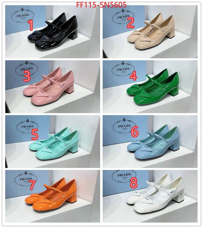 Women Shoes-Prada the best quality replica ID: SN5605 $: 115USD