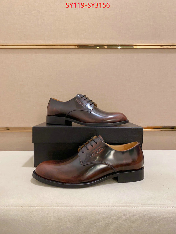 Men shoes-Prada aaaaa+ replica designer ID: SY3156 $: 119USD