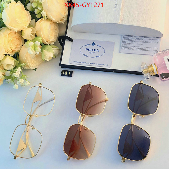 Glasses-Prada counter quality ID: GY1271 $: 45USD