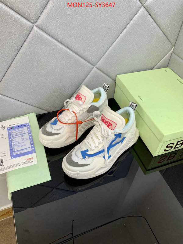 Women Shoes-Offwhite exclusive cheap ID: SY3647 $: 125USD