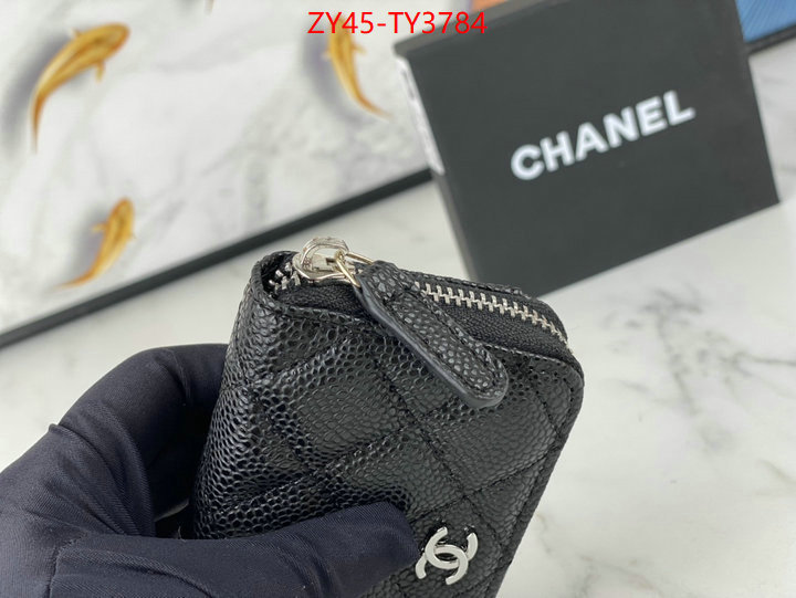 Chanel Bags(4A)-Wallet- luxury 7 star replica ID: TY3784 $: 45USD