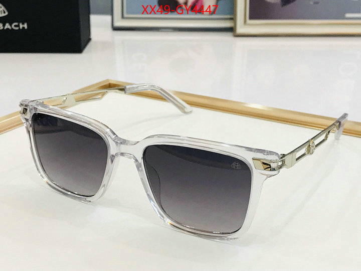 Glasses-Maybach top fake designer ID: GY4447 $: 49USD