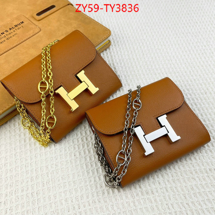 Hermes Bags(4A)-Wallet- how to buy replcia ID: TY3836 $: 59USD