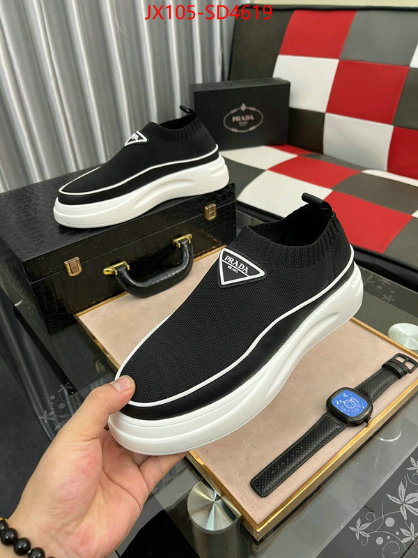 Men shoes-Prada brand designer replica ID: SD4619 $: 105USD