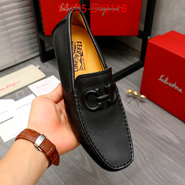 Men shoes-Ferragamo high quality designer replica ID: SY3118 $: 105USD