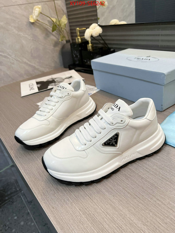 Men shoes-Prada 2023 perfect replica designer ID: SE6242 $: 109USD